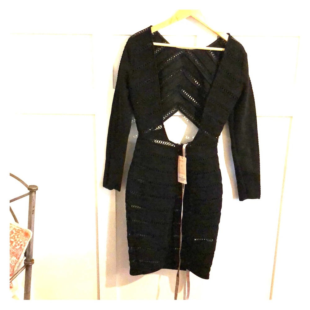 Suede House of CB London Dress